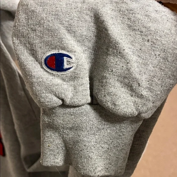 Champion Gray Rutgers University Hoodie - Picture 6 of 6